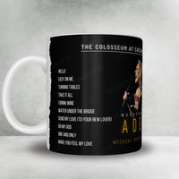 Adele Setlist Mug - The Colosseum at Caesars Palace, Las Vegas - May 25th, 2024