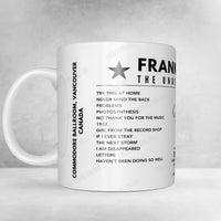 Frank Turner Setlist Poster - Commodore Ballroom, Vancouver - September 3rd, 2024