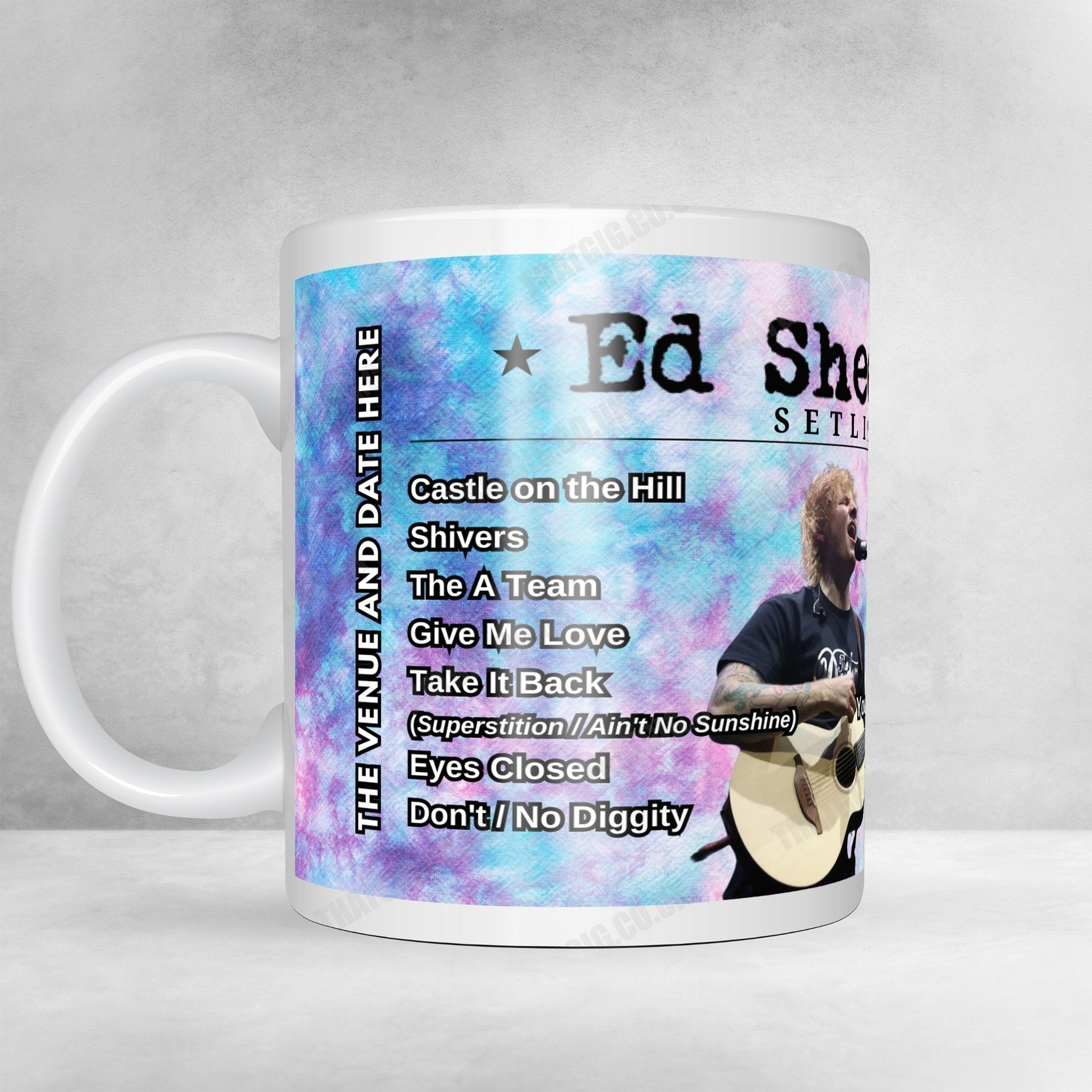 Ed Sheeran Setlist Poster - Stadium of Light - June 3rd, 2022