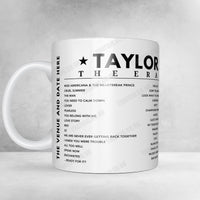 Taylor Swift Setlist Mug - Letzigrund Stadion, Zurich - July 9th, 2024