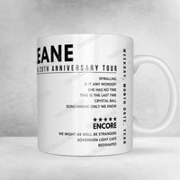 Keane Setlist Poster - The OVO Hydro, Glasgow - October 18th, 2024