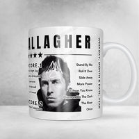 Liam Gallagher Setlist Mug - Utilita Arena Cardiff, Cardiff - June 3rd, 2024