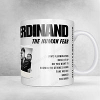 Franz Ferdinand Setlist Mug - Recinto Ferial, Aranda de Duero - August 8th, 2025