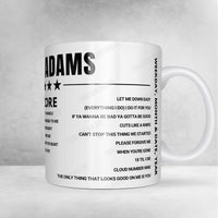 Bryan Adams Setlist Mug - Atlas Arena, Łódź - October 11th, 2024