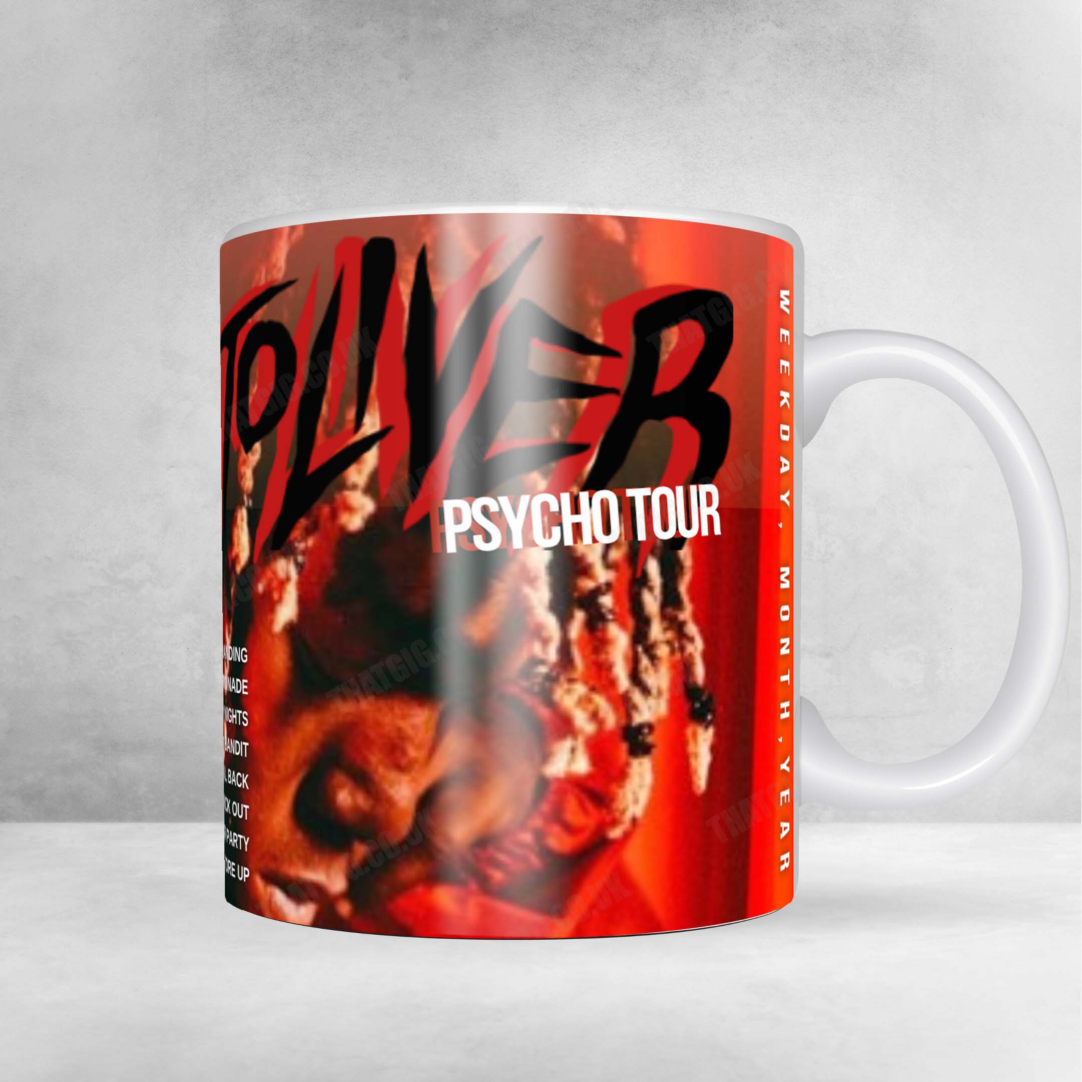 Don Toliver Setlist Mug - Arena COS Torwar, Warsaw - June 10th, 2025