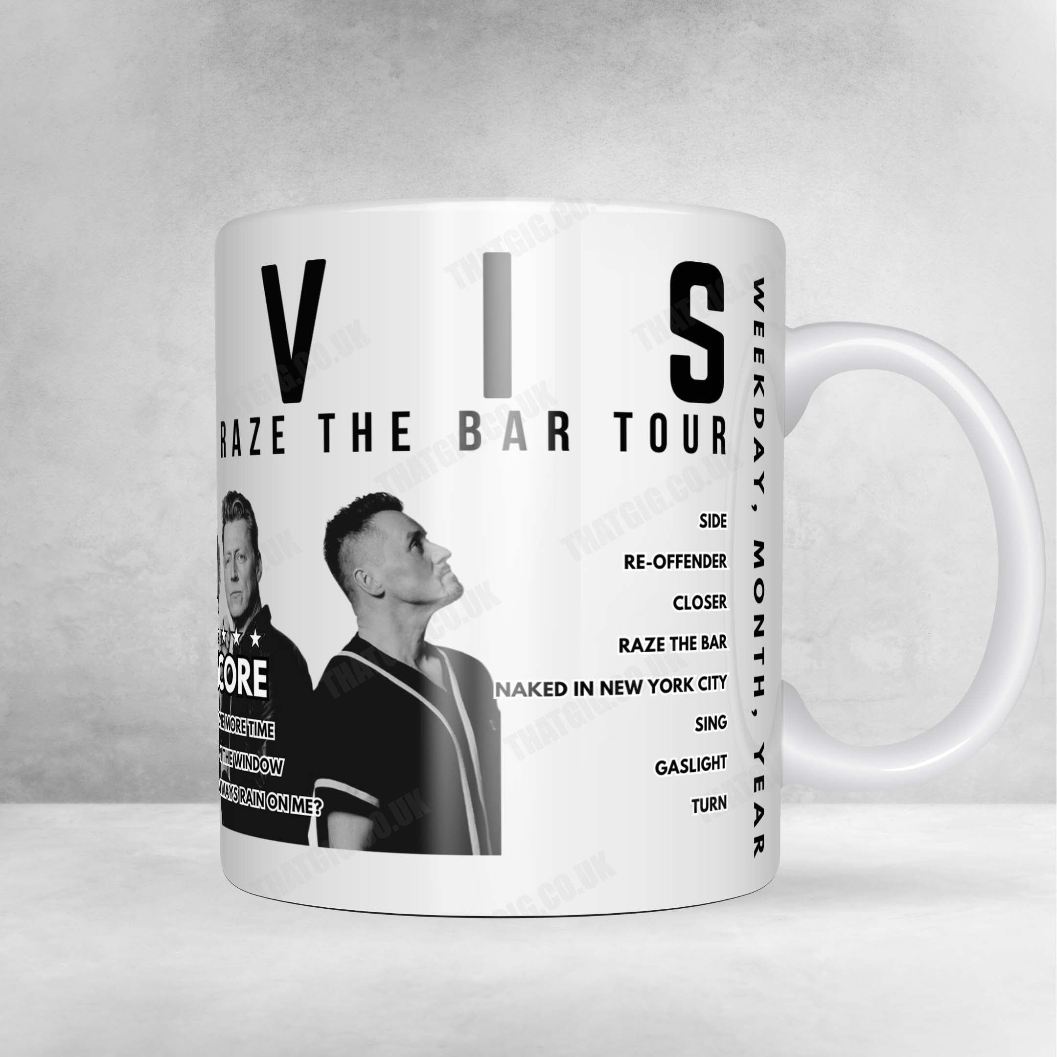 Travis Setlist Poster - Civic Hall, Wolverhampton  - December 9th, 2024