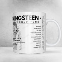 Bruce Springsteen Setlist Mug - Footprint Center, Phoenix, Arizona - March 19th, 2024