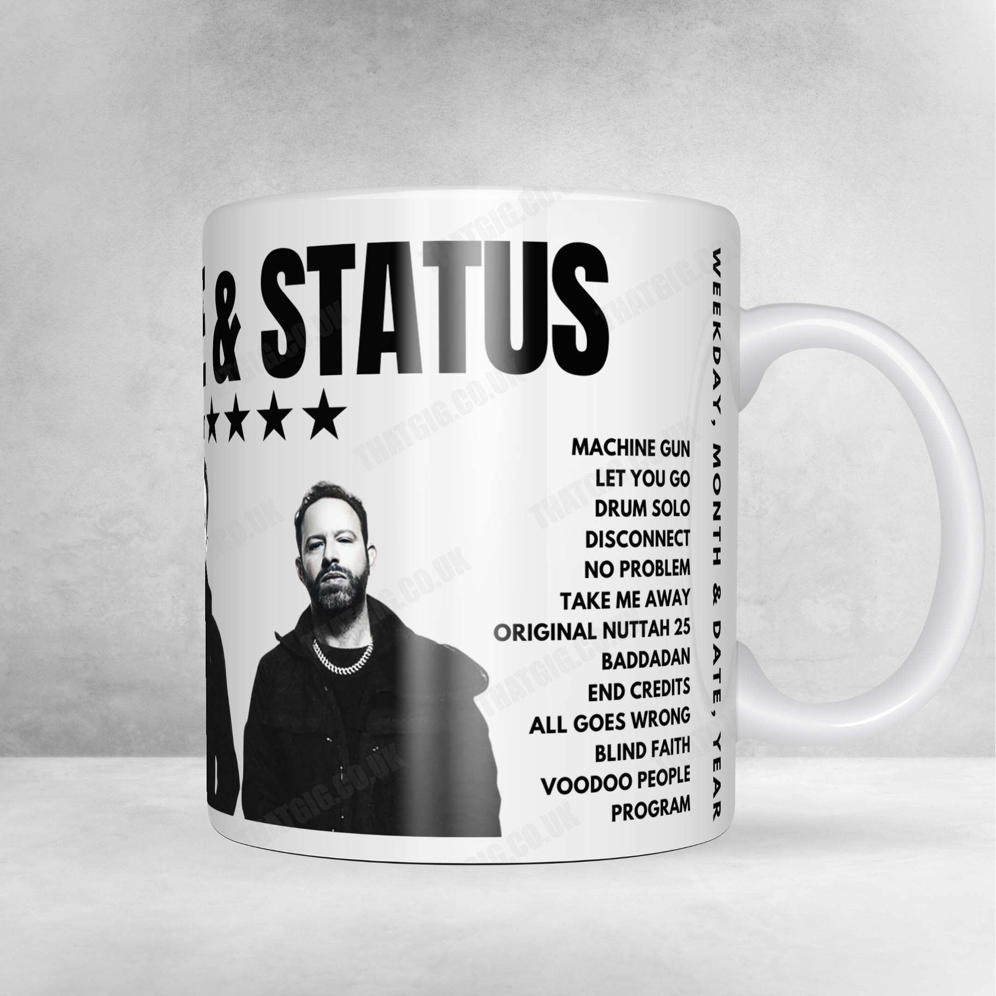 Chase & Status Setlist Poster - Wildlands Perth 2025 - January 4th, 2025