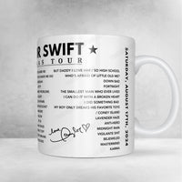 Taylor Swift Setlist Mug - Wembley Stadium, London - August 17th, 2024