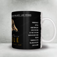 Adele Setlist Mug - The Colosseum at Caesars Palace, Las Vegas - March 24th, 2023