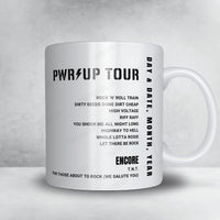 AC/DC Setlist Poster - RCF Arena Campovolo, Reggio nell'Emilia - May 25th, 2024