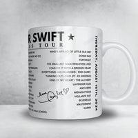 Taylor Swift Setlist Mug - Wembley Stadium, London - August 15th, 2024