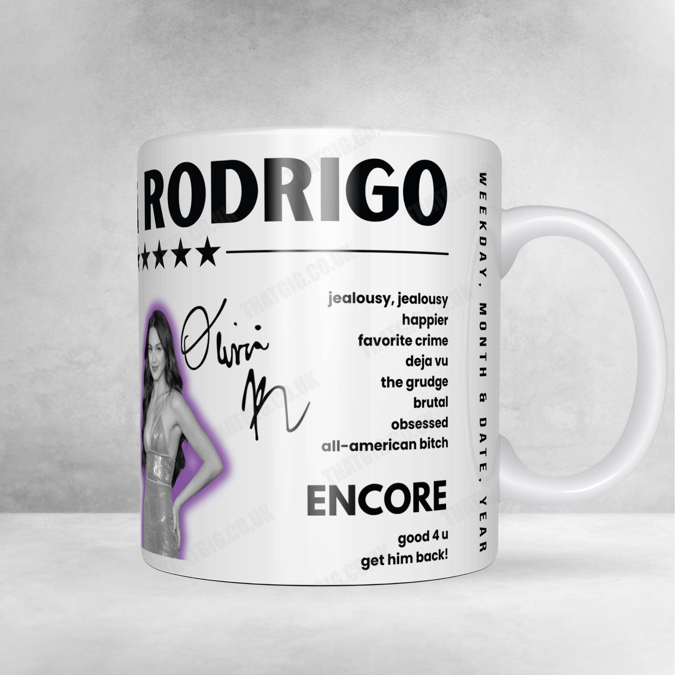 Olivia Rodrigo Setlist Poster - Qudos Bank Arena, Sydney - October 17th, 2024