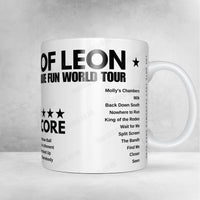 Kings of Leon Setlist Poster - Toyota Center, Houston - August 16th, 2024