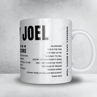 Billy Joel Setlist Mug - Minute Maid Park - September 23rd, 2022