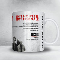 Bon Jovi Setlist Mug - Pedreira Paulo Leminski, Curitiba - September 27th, 2019