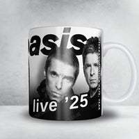 Oasis Setlist Mug - Croke Park, Dublin - August 17th, 2025