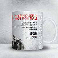 Bon Jovi Setlist Mug - Vivint Smart Home Arena, Salt Lake City - March 16th, 2018