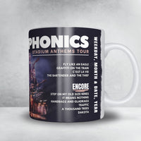 Stereophonics Setlist Mug - Ormeau Park, Belfast - June 5th, 2025