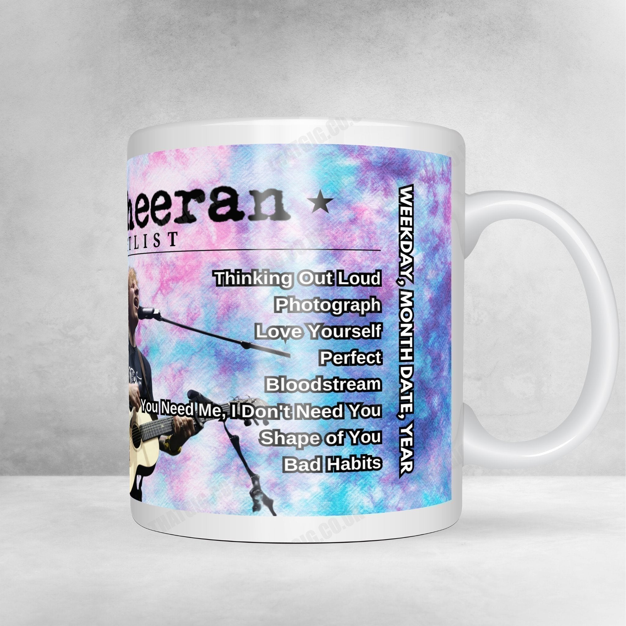 Ed Sheeran Setlist Poster - Hampden Park - June 16th, 2022