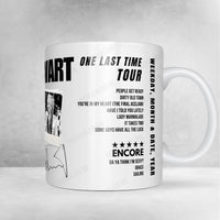 Rod Stewart Setlist Mug - Mohegan Sun Arena, Uncasville, CT, USA - September 7th, 2024