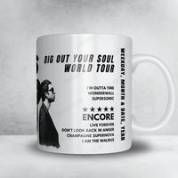 Oasis Setlist Mug - Eden Sessions, The Eden Project, St Austell, England - July 14th, 2009