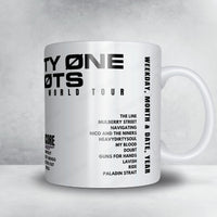 twenty one pilots Setlist Mug - Accor Arena, Paris - May 2nd, 2025