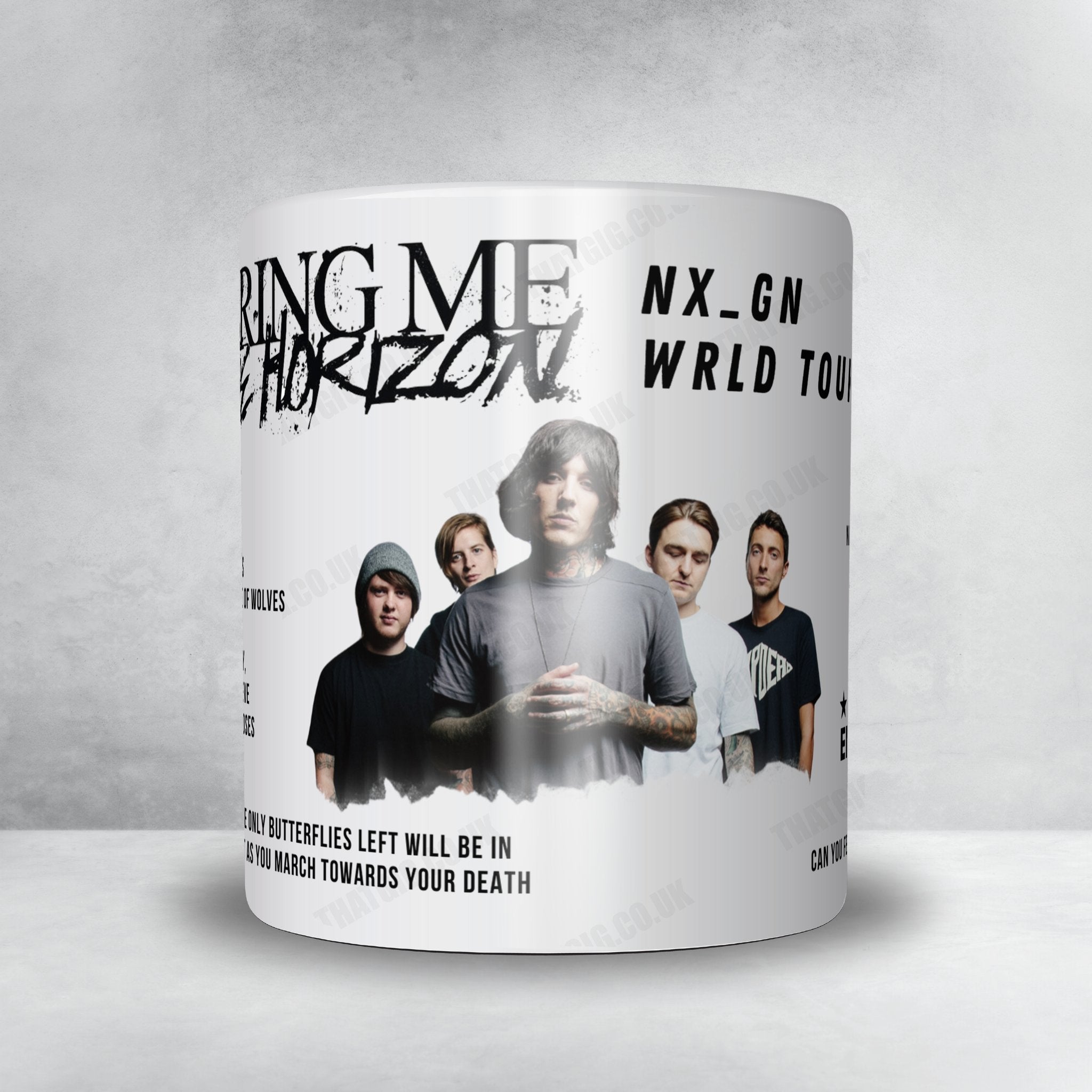 Bring Me the Horizon Setlist Mug - Rowing Canal, Plovdiv - July 26th, 2024