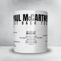 Paul McCartney Setlist Mug - Co-op Live, Manchester - December 15th, 2024