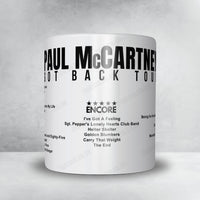 Paul McCartney Setlist Mug - Arena MRV, Belo Horizonte - December 3rd, 2023