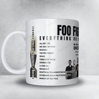 Foo Fighters Setlist Mug - Emirates Old Trafford, Manchester - June 15th, 2024