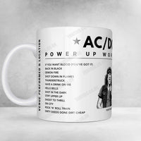AC/DC Setlist Mug - Piața Constituției, Bucharest - May 16th, 2010