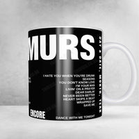 Olly Murs Setlist Mug - Motorpoint Arena, Nottingham - May 6th, 2025