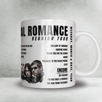 My Chemical Romance Setlist Mug - O2 arena, Prague - June 11th, 2022