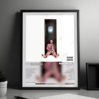 Mac Miller "Swimming" Album Cover Poster - with Complete Tracklist