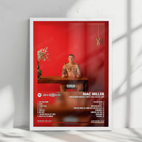 Mac Miller "Watching Movies with the Sound Off" Album Cover Poster - with Complete Tracklist