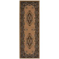 Maestro Traditional Brown Indoor Rug - Stylish and Durable Flooring Solution
