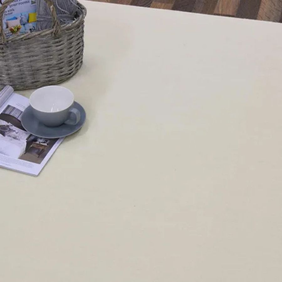 Maestro Solid Ivory Low-Pile Indoor Rug