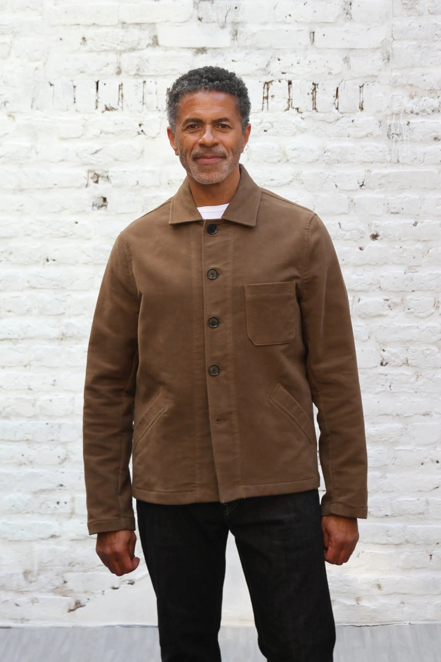 Marchant Jacket  - Camel Moleskin