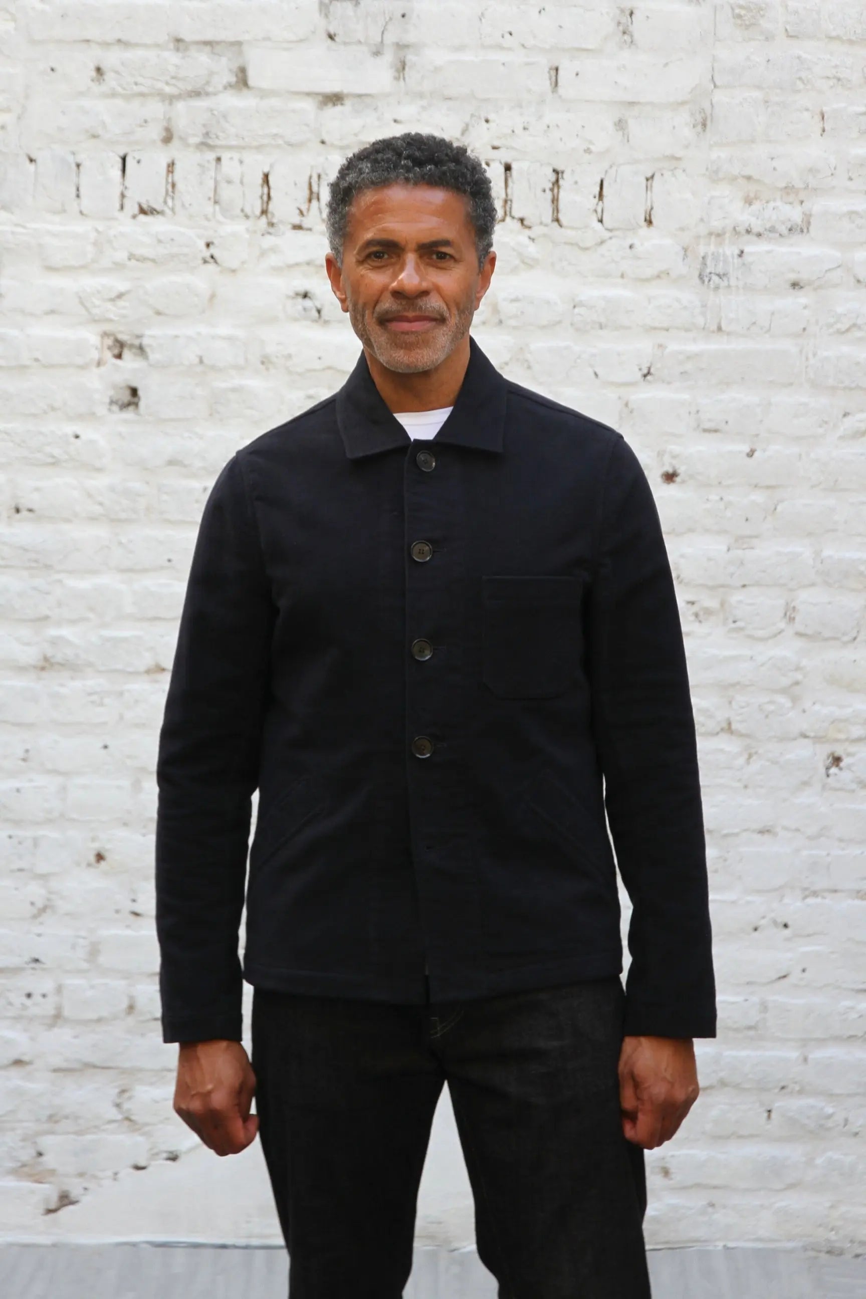 Marchant Jacket  - Navy Moleskin