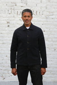 Marchant Jacket  - Navy Moleskin