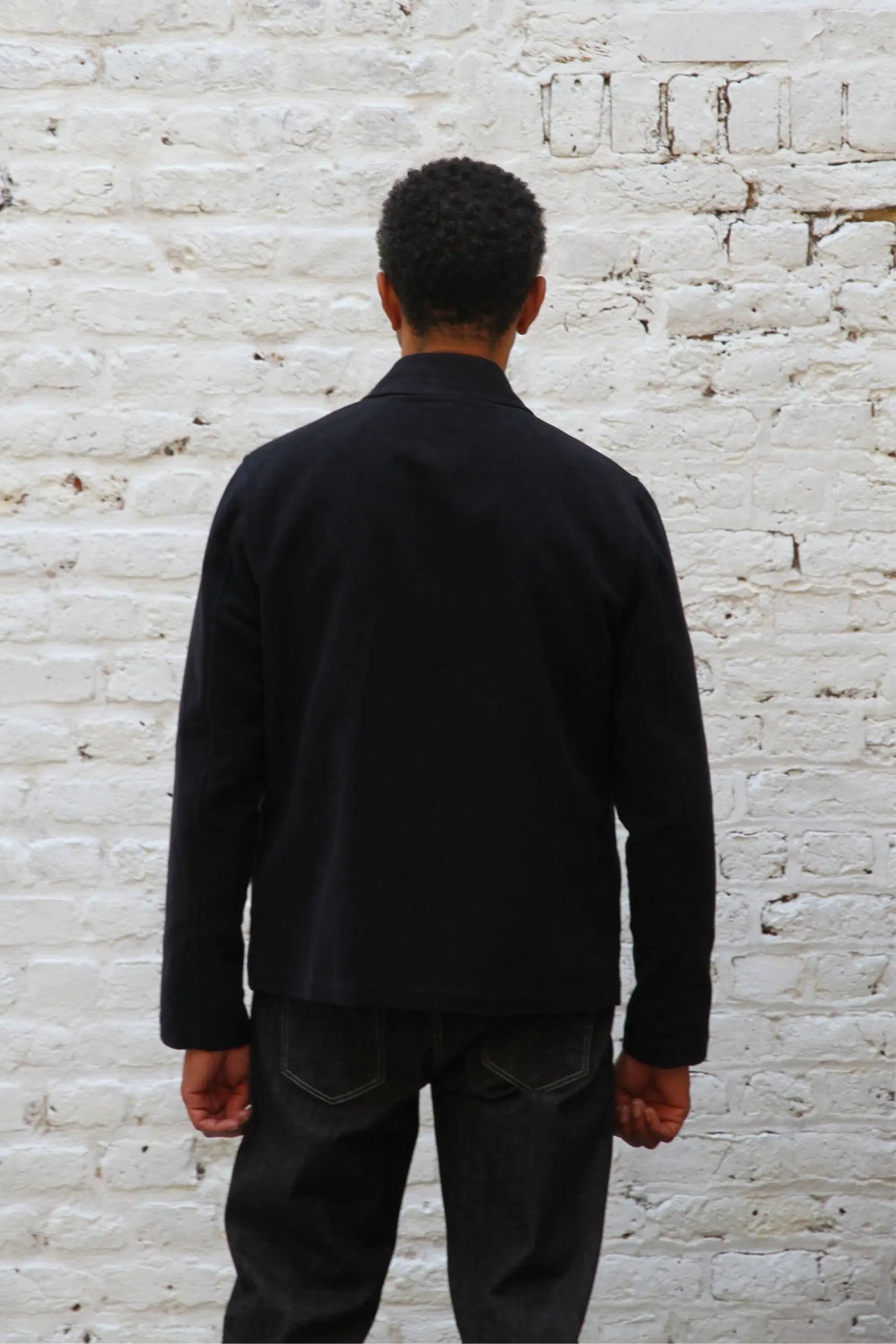 Marchant Jacket  - Navy Moleskin