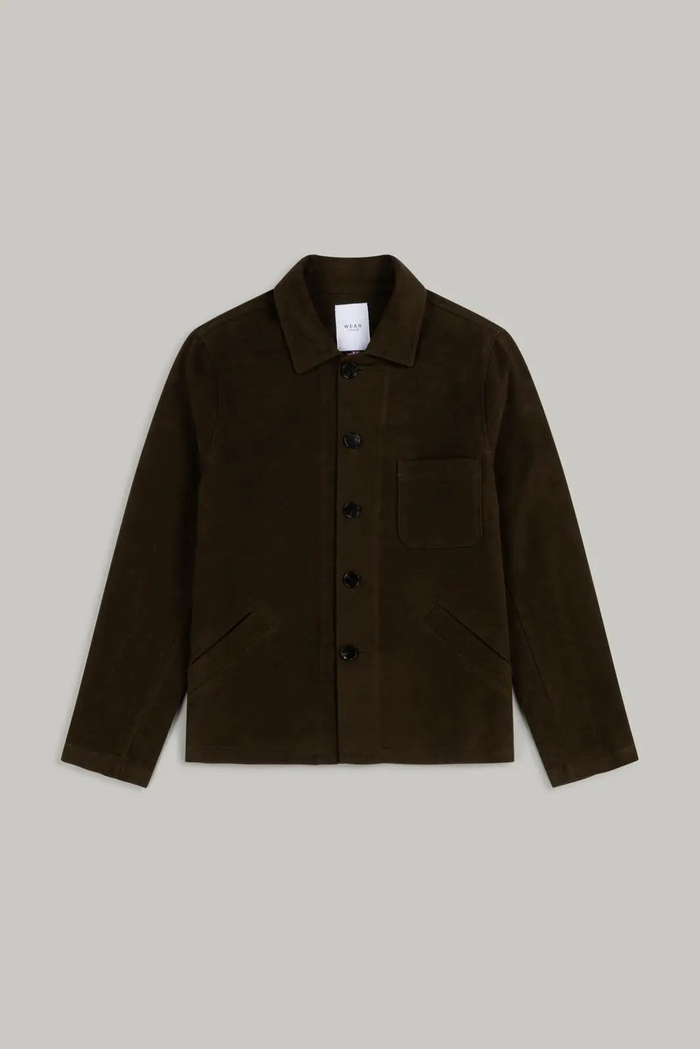 Marchant Jacket  - Olive Moleskin