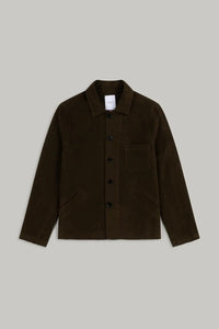 Marchant Jacket  - Olive Moleskin