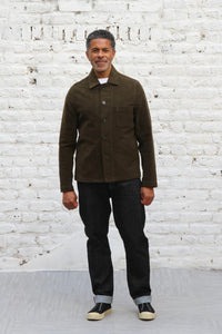 Marchant Jacket  - Olive Moleskin