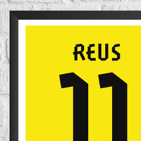 Marco Reus Legend Stats Print
