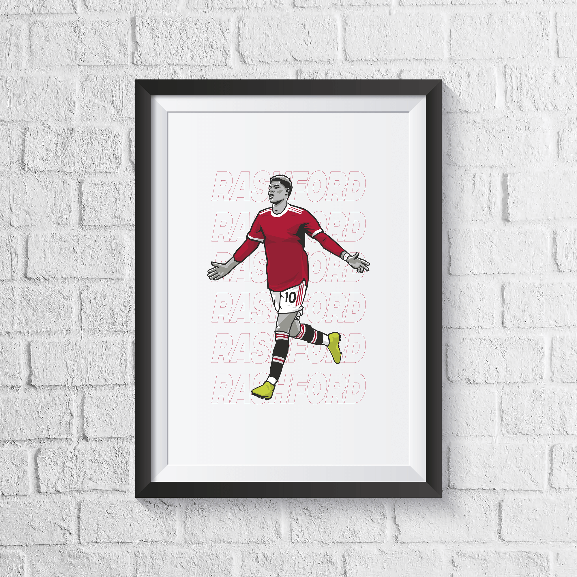 Marcus Rashford Print