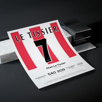 Matt Le Tissier Legend Stats Print