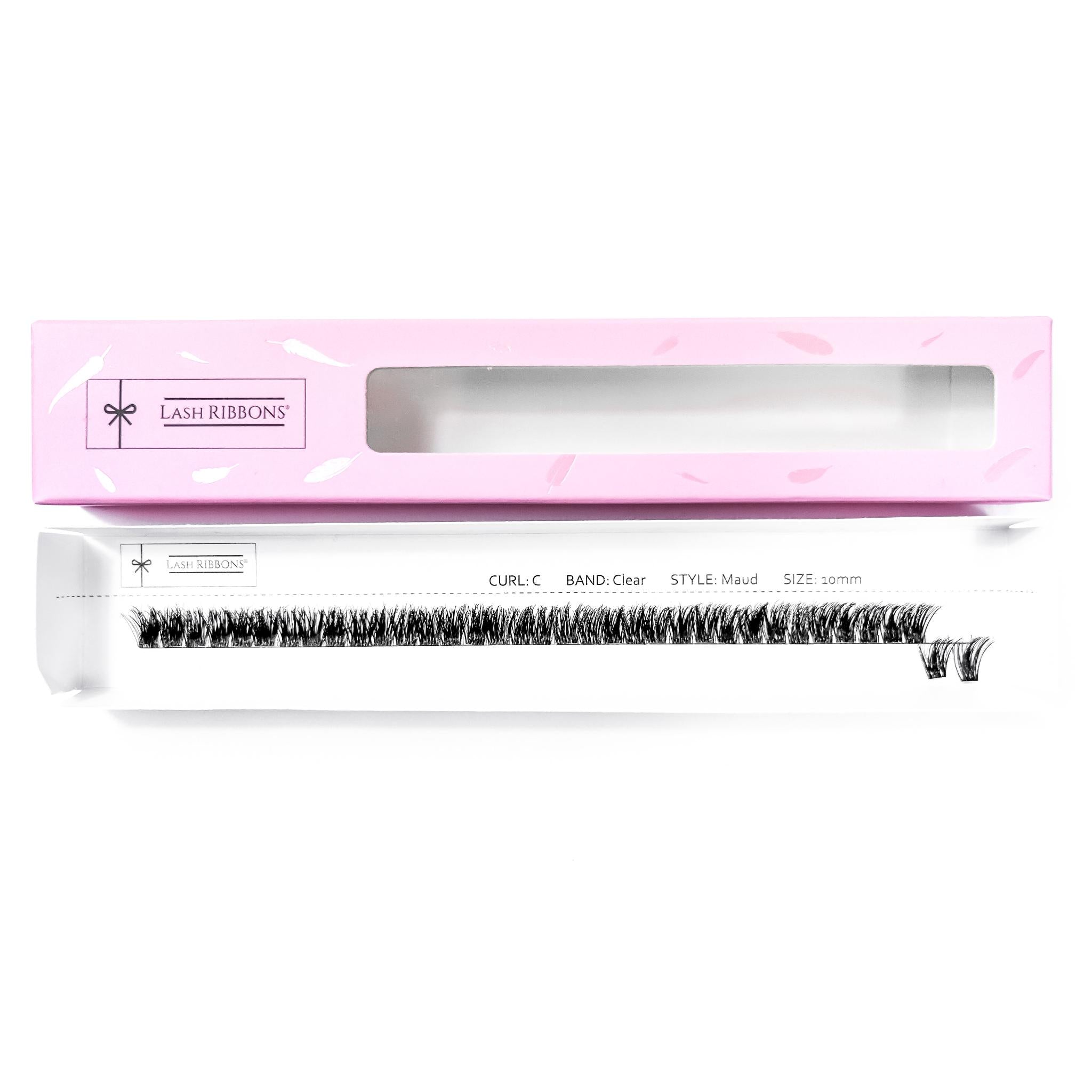 Maud - Weightless 'C' Curl Pre-Cut Lash Ribbons®