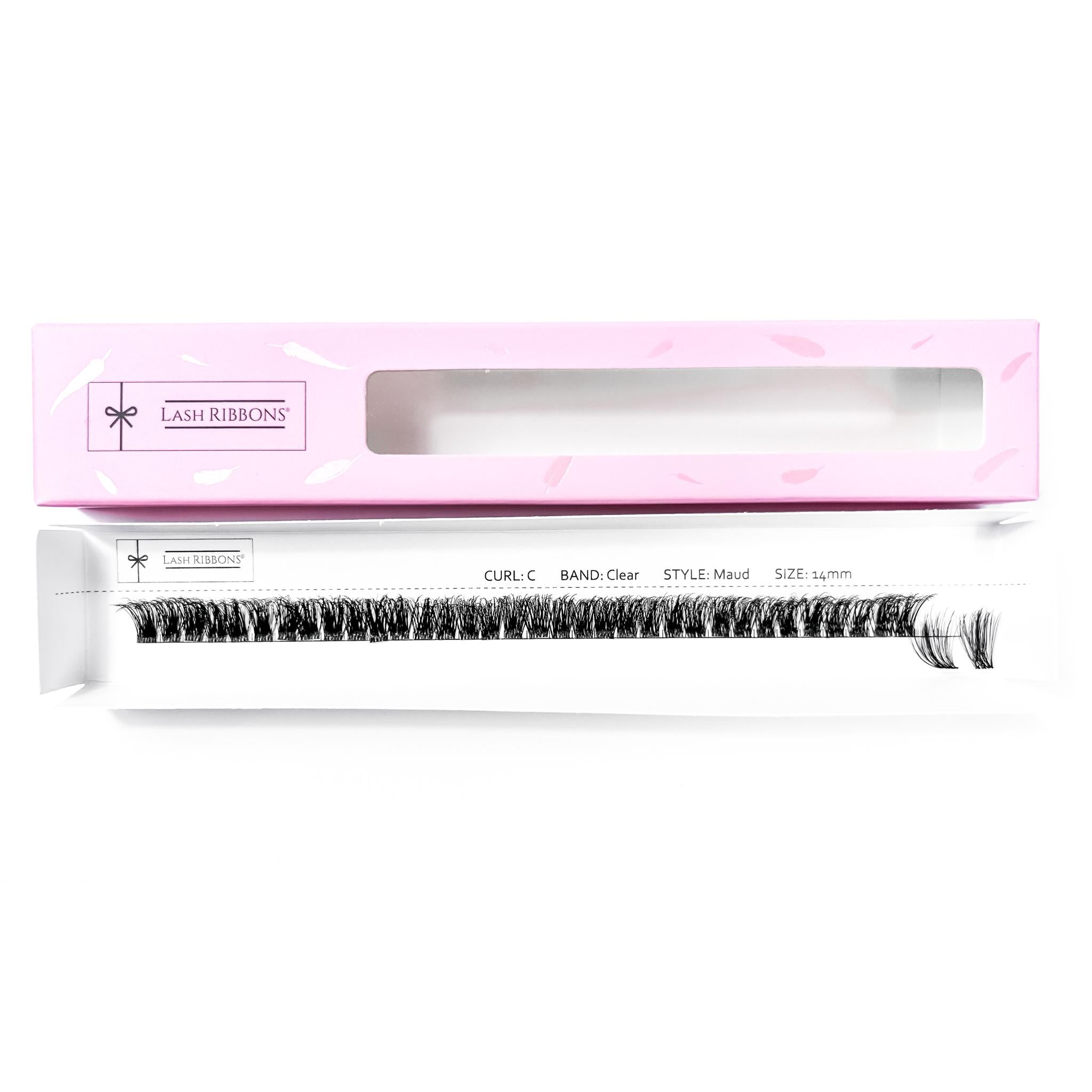 Maud - Weightless 'C' Curl Pre-Cut Lash Ribbons®